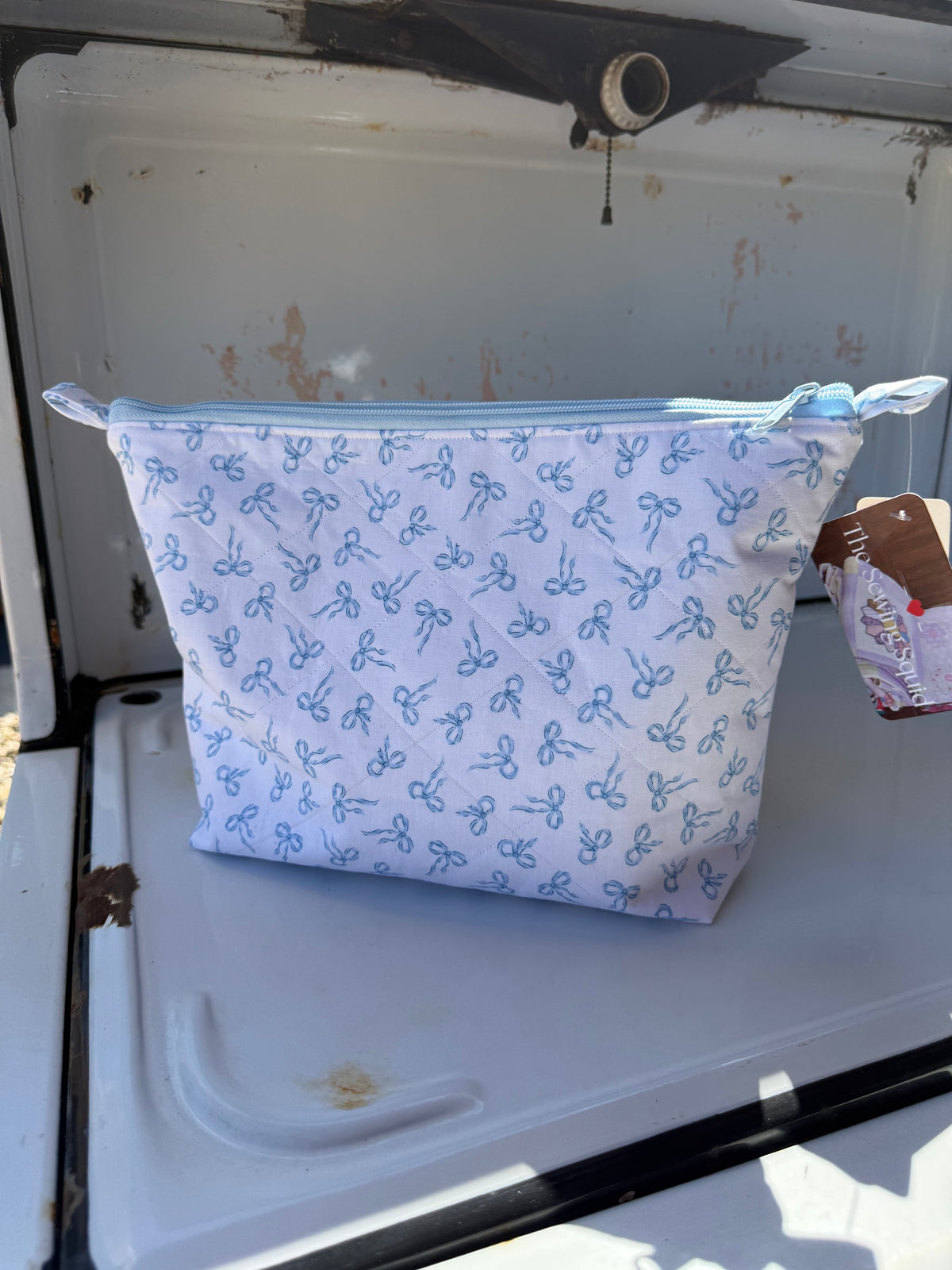 Quilted Zipper Pouches