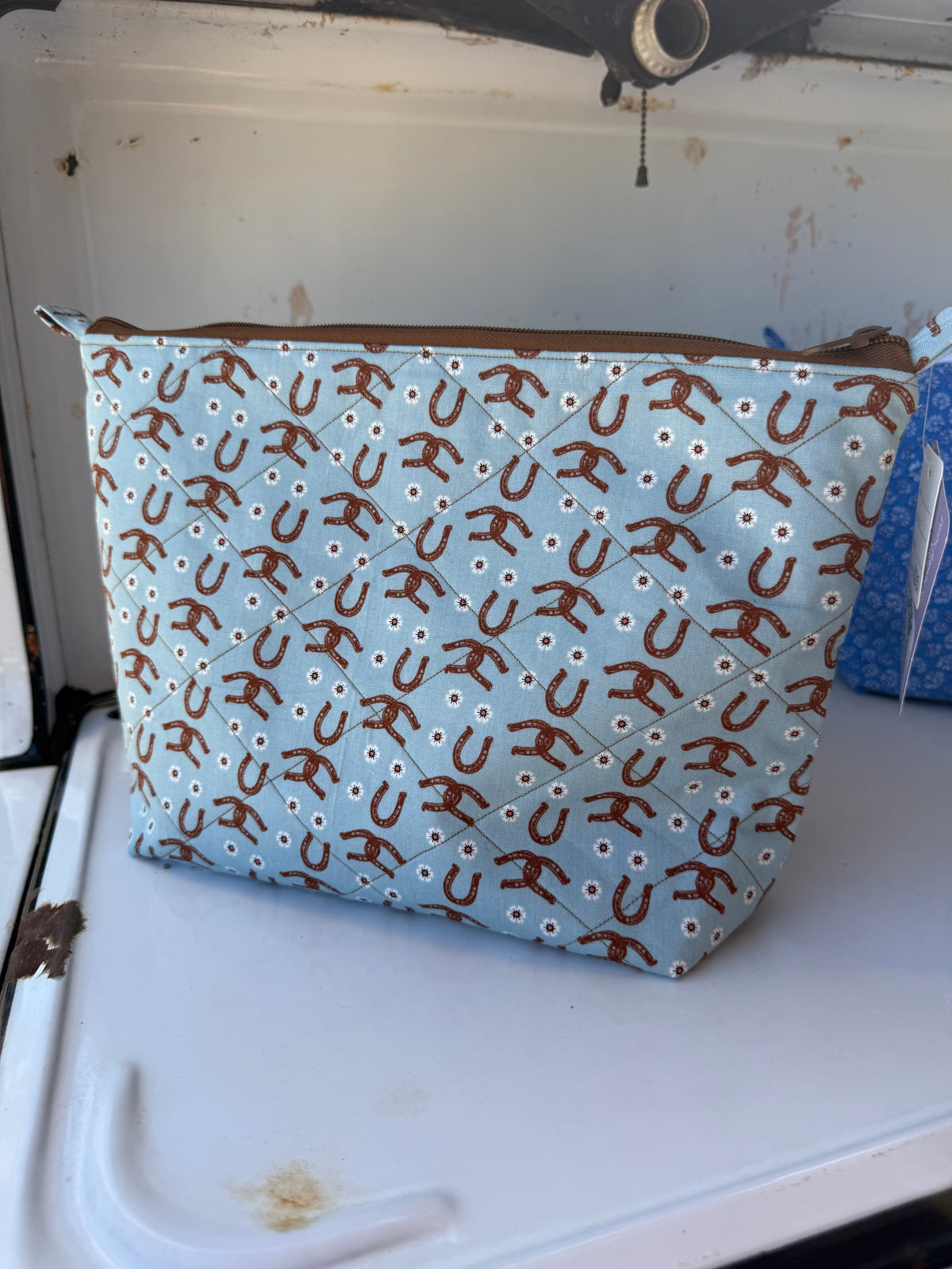 Quilted Zipper Pouches