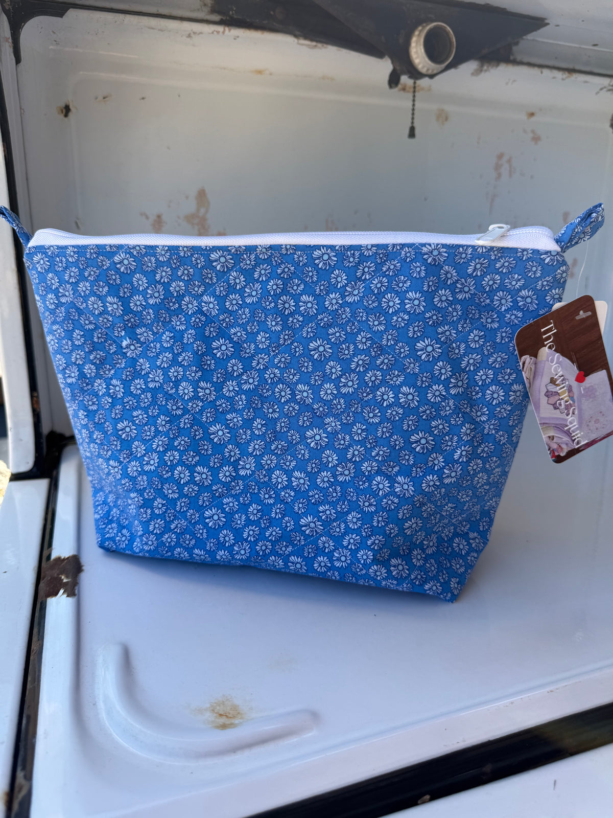 Quilted Zipper Pouches