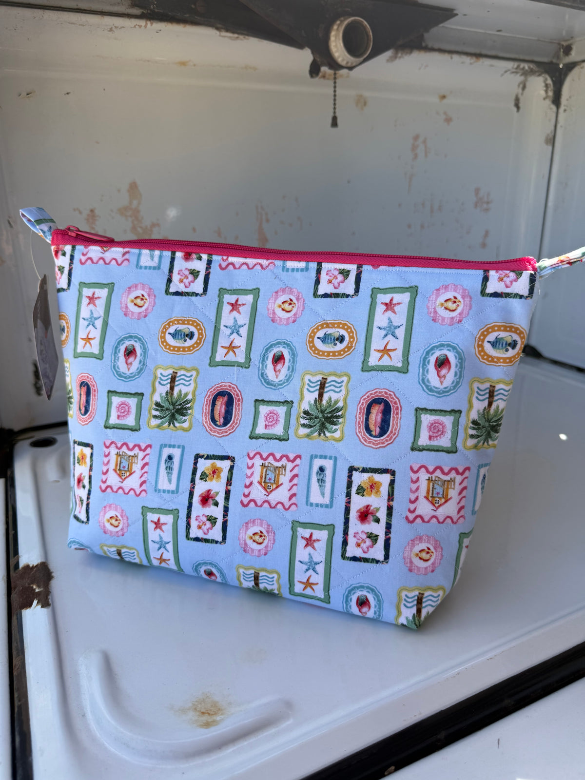 Quilted Zipper Pouches